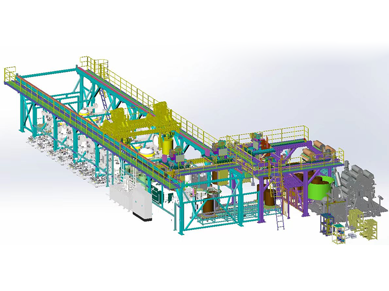 Belt automatic production line